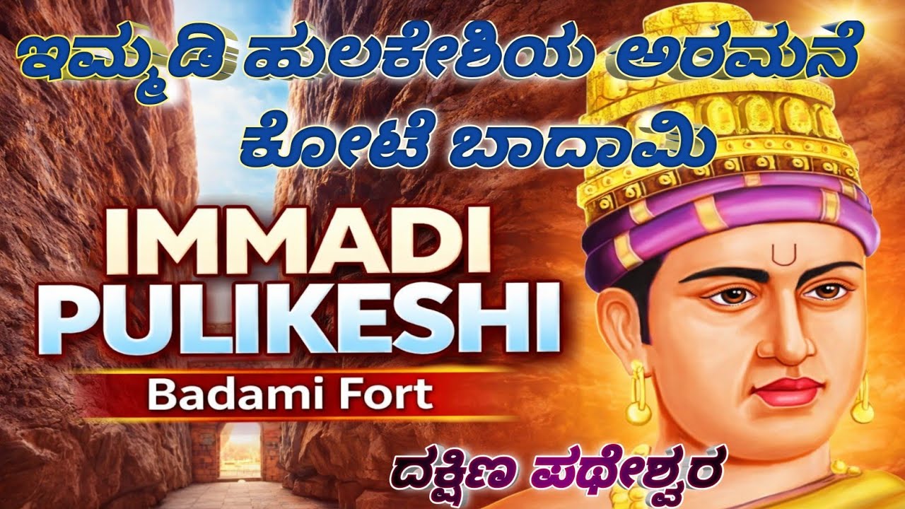 ಇಮ್ಮಡಿ ಪುಲಕೇಶಿಯ ಅರಮನೆ ಕೋಟೆ. ಬದಾಮಿ       ಜಿ. ಬಾಗಲಕೋಟೆ.Badami Fort dist. Bagalkote.