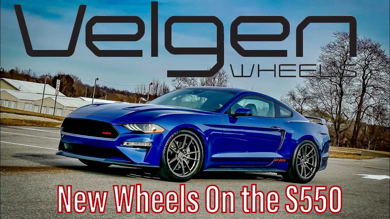 VELGEN Wheels on my S550 Mustang California Special