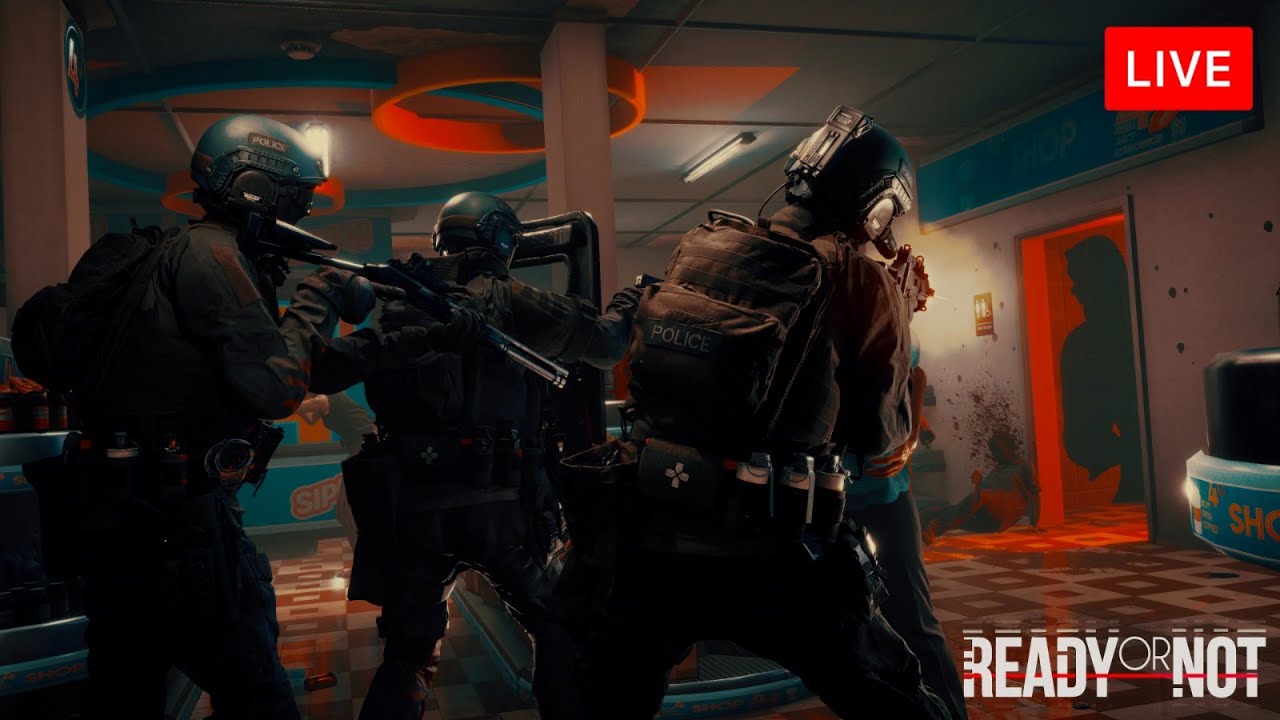 👮 READY or NOT | Boiling Point DLC Continues 🚓 | Join the madness | 🔴LIVE