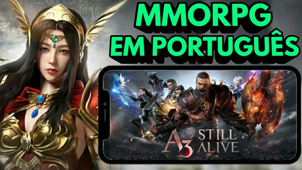 SAIU NA PLAY STORE EM PORTUGU&Ecirc;S! NOVO MMORPG BATTLE ROYALE A3 STILL ALIVE | NOVO GAME DA NETMARBLE
