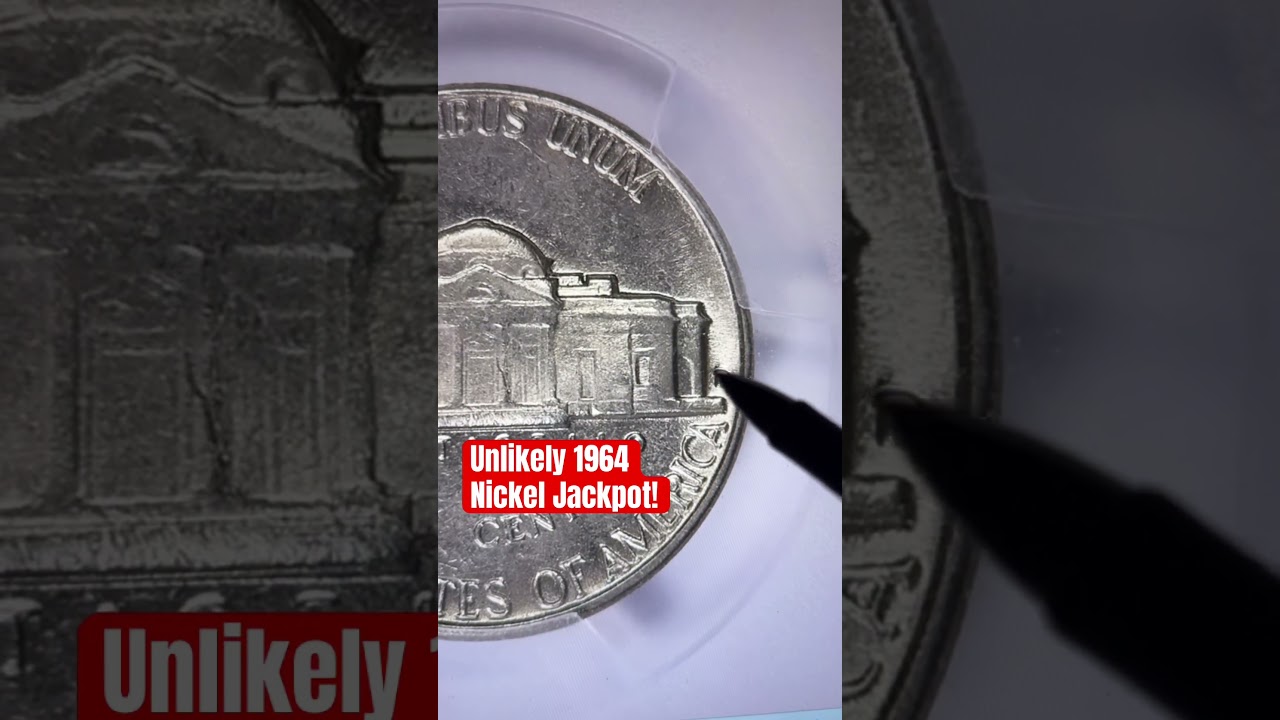 INSTANT REGRET IF YOU SPEND IT! 1964 Jefferson Nickel CRAZY $7,800 Sale! #shorts