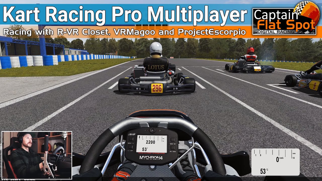 Приятно проведите время в многопользовательском режиме Kart Racing Pro