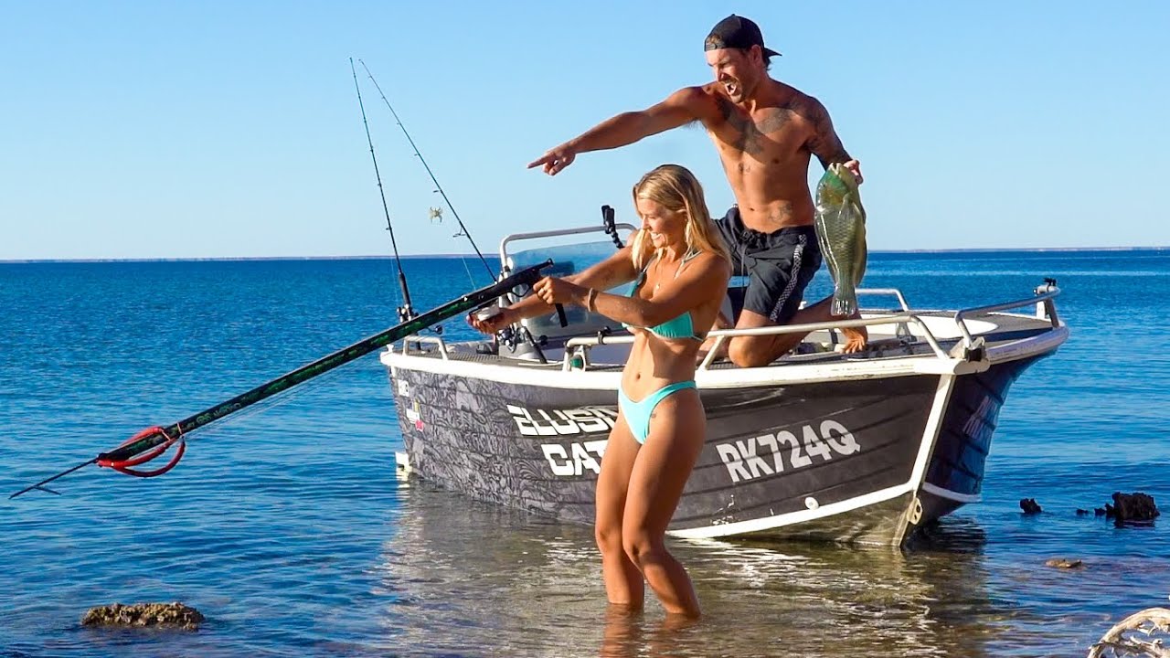 Camping & Spearfishing Remote Australia - Catch & Cook