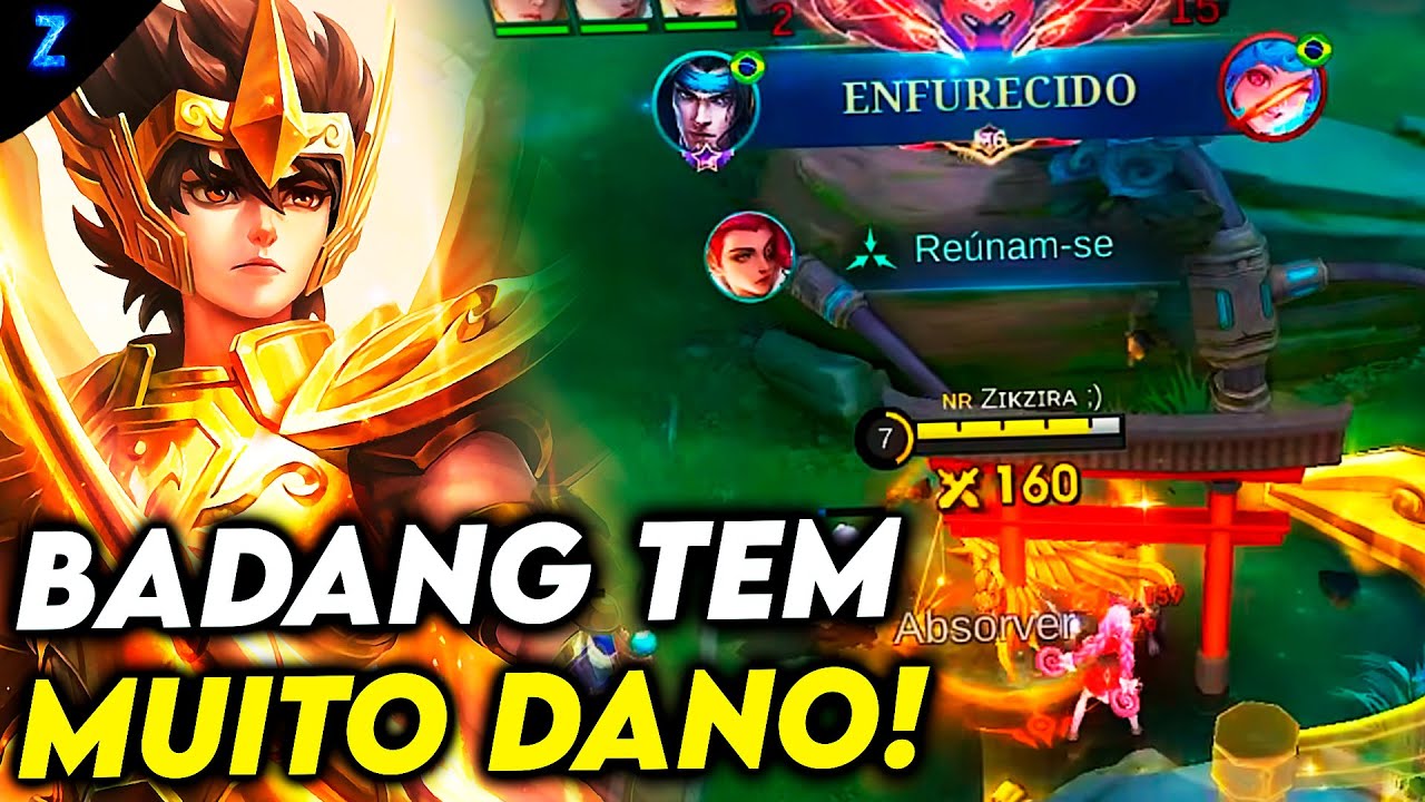 BADANG TEM MUITO DANO!! - BADANG GAMEPLAY | Mobile Legends