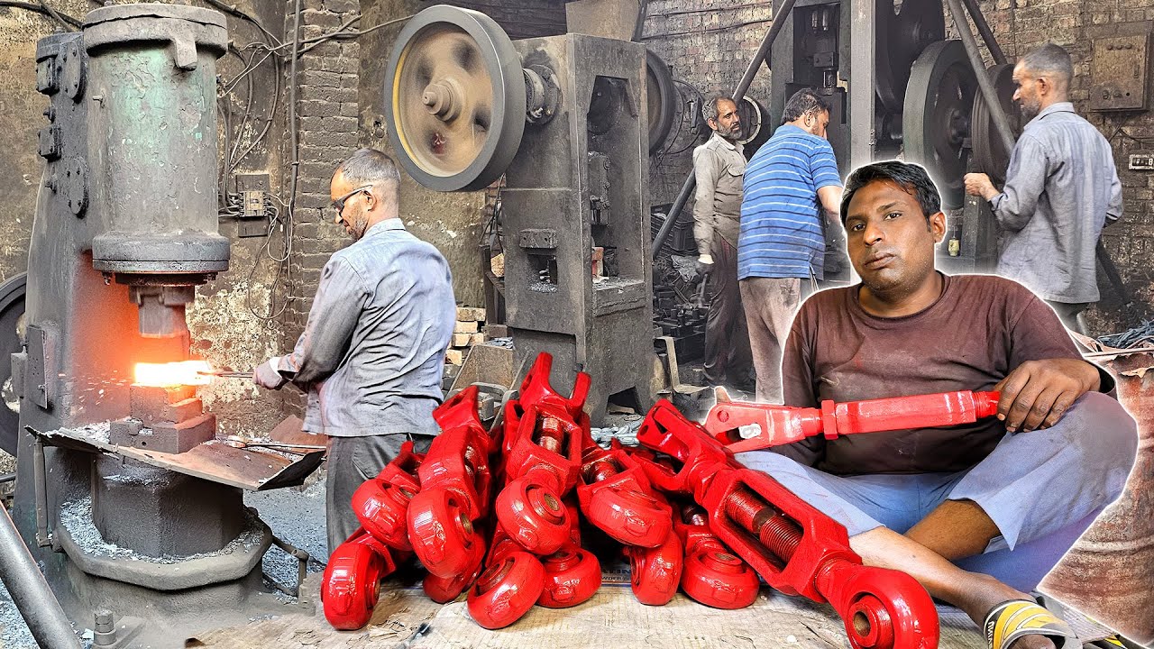 Incredible Process Of Making Adjustable Stabiliser Bars For Tractor