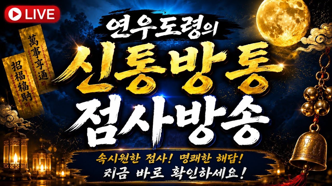 무료점사 및 소통방송 #무당 #청주점집 #애동제자 #무료점사