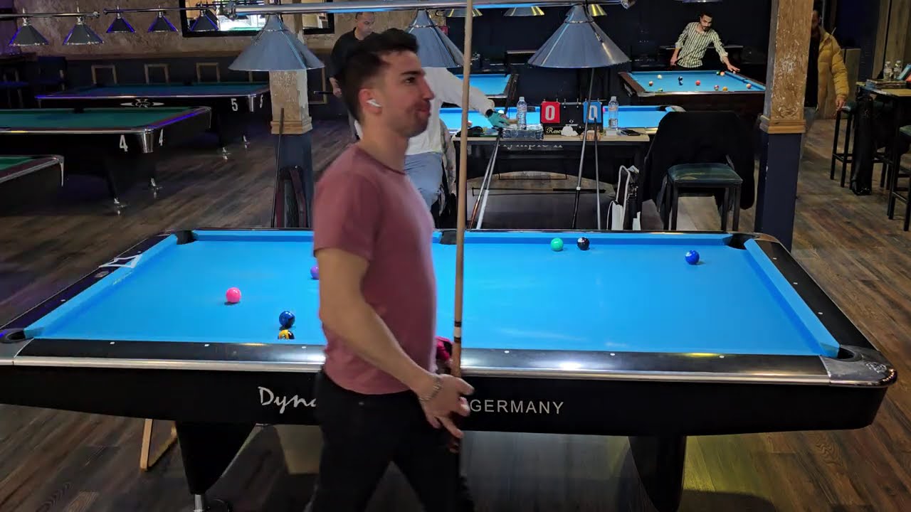 Marios Komninakis vs George Loisios 10ball Race to 8