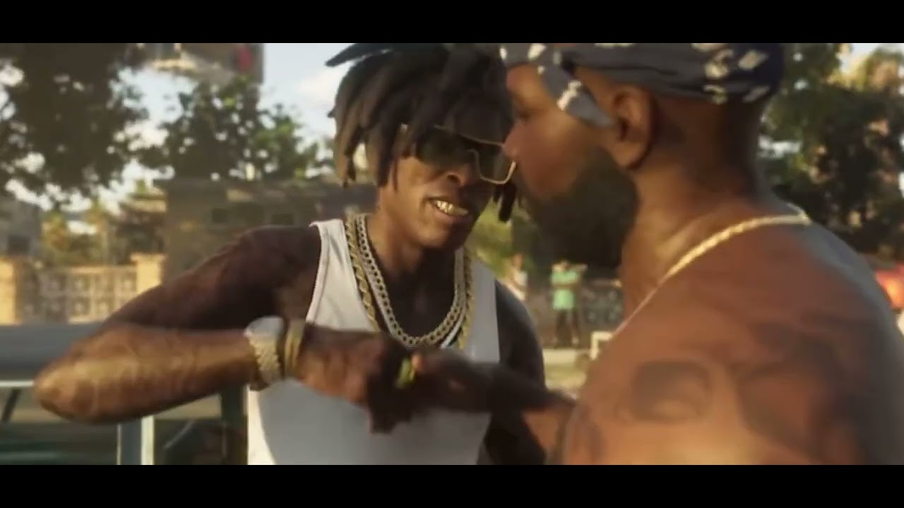 GTA 6 trailer , she knows #gta6trailer