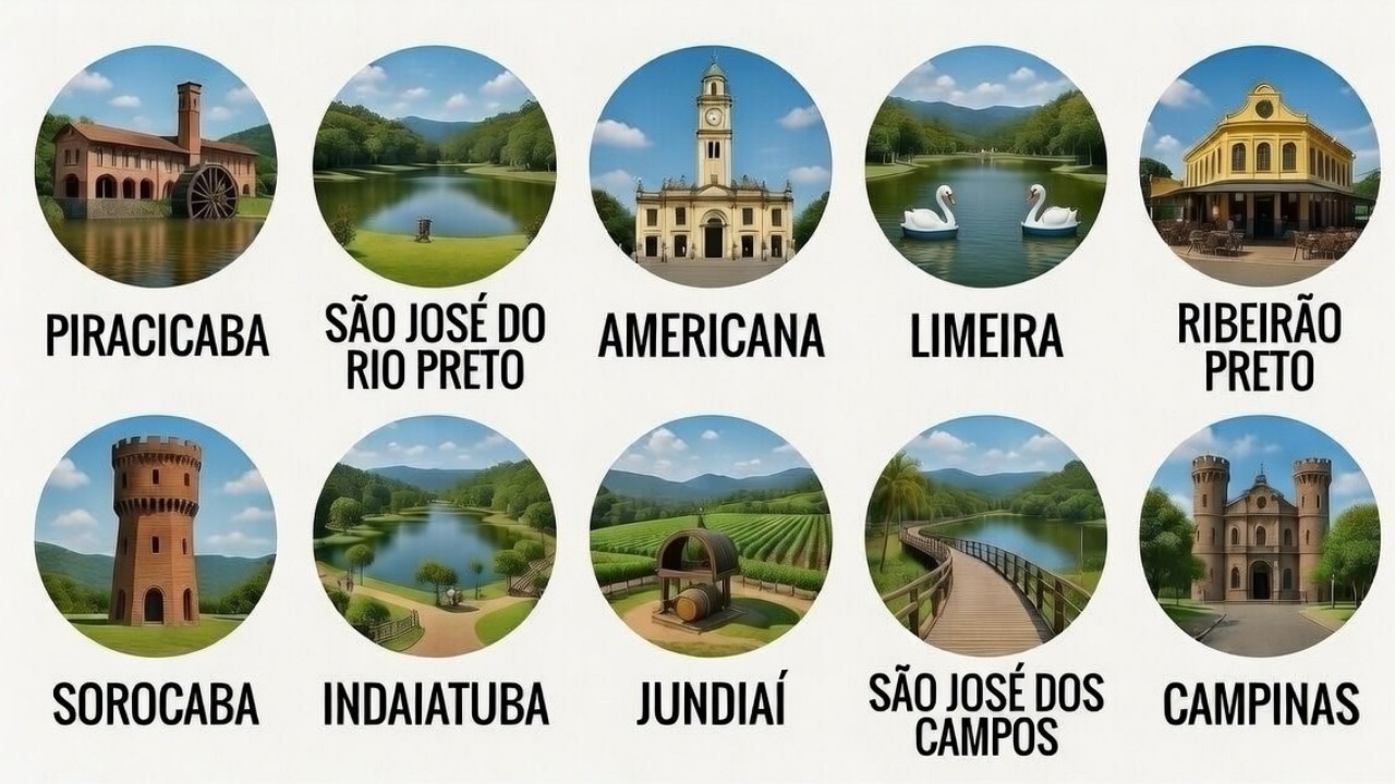 10 Melhores Cidades do Interior de São Paulo para se VIVER