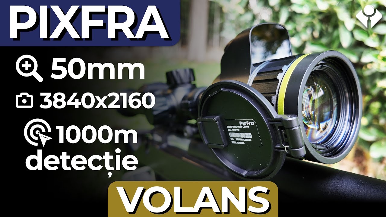Luneta digitală ce nu promite nimic, dar calculează tot | Pixfra Volans V850 LRF