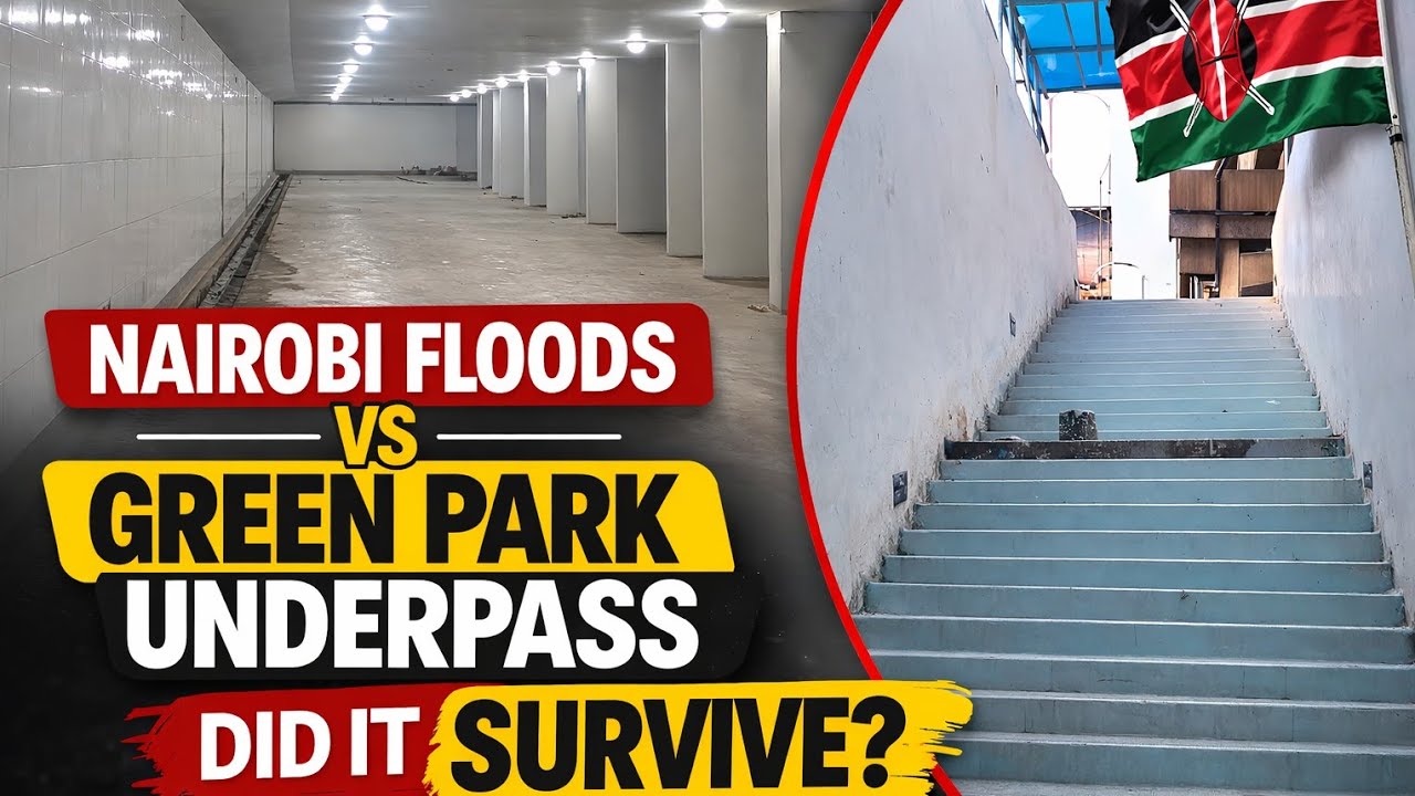 Внутри нового подземного перехода Грин-Парк в Найроби – посмотрите!