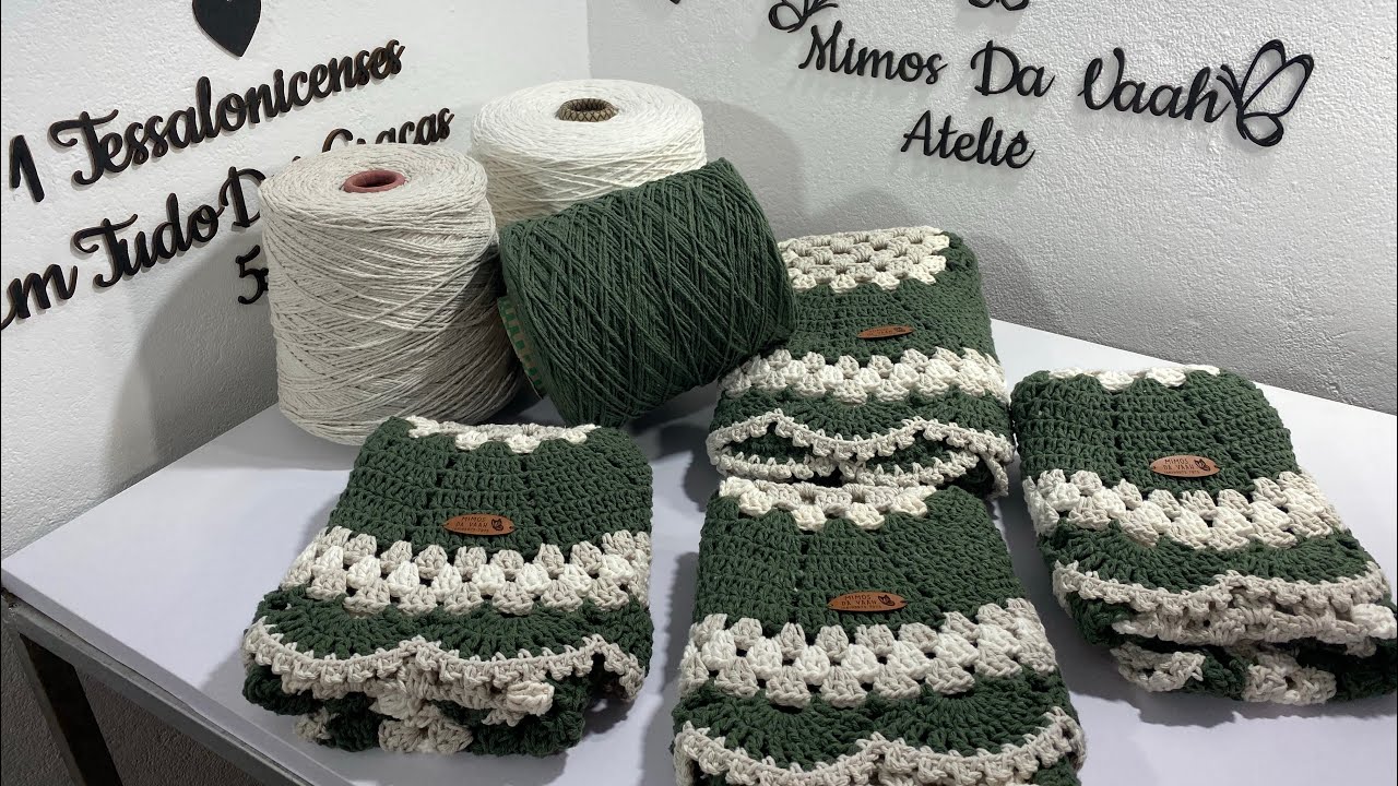 🦋 Esse MODELO+Essa COMBINAÇÃO Sai MUITO Por Aqui || Venda CERTA 🤑 #crochet #croche #tapetedecrochê