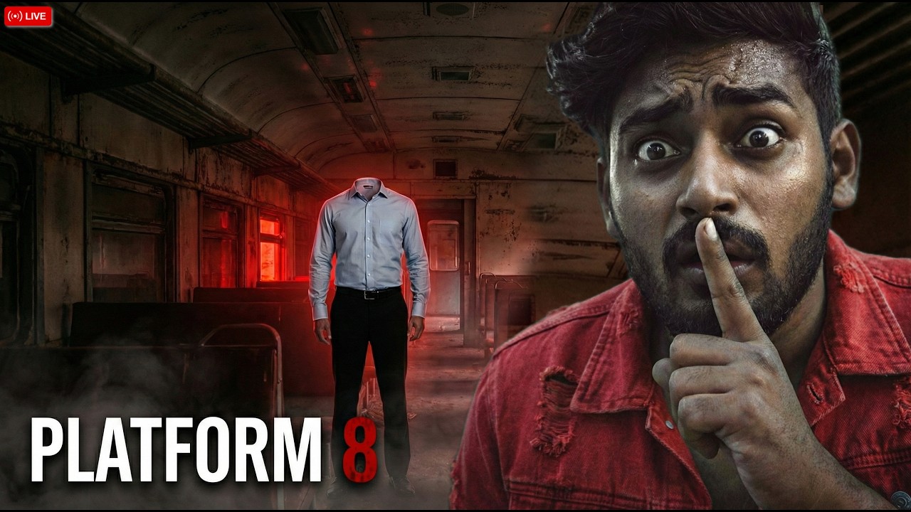 LIVE: Platform 8 Horror Game | Terrifying Gameplay with INS LIVE !#bikegaming25 #shortslive