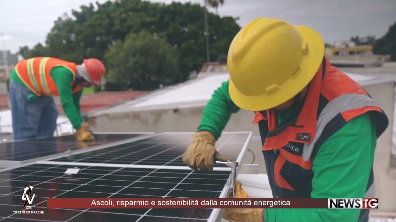 Ascoli, risparmio e sostenibilità dalla comunità energetica