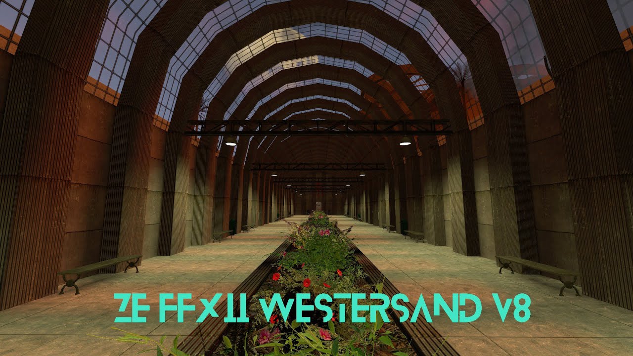 [ CS:S Zombie Escape ] Ze FFXII Westersand v8 with 350ping