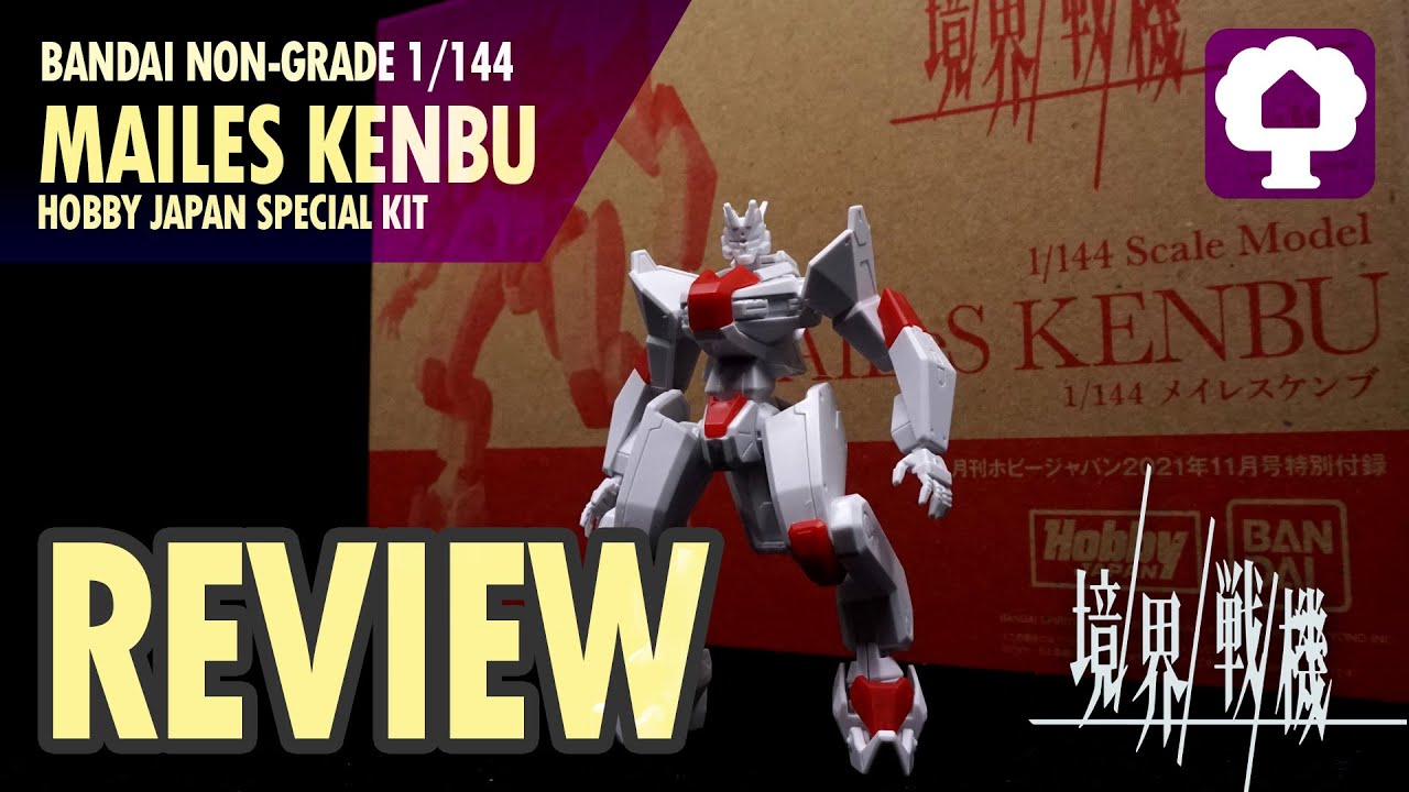 Hobby Japan Special 1/144 MAILeS Kenbu Review - Hobby Clubhouse | Kyoukai Senki Model and Gunpla