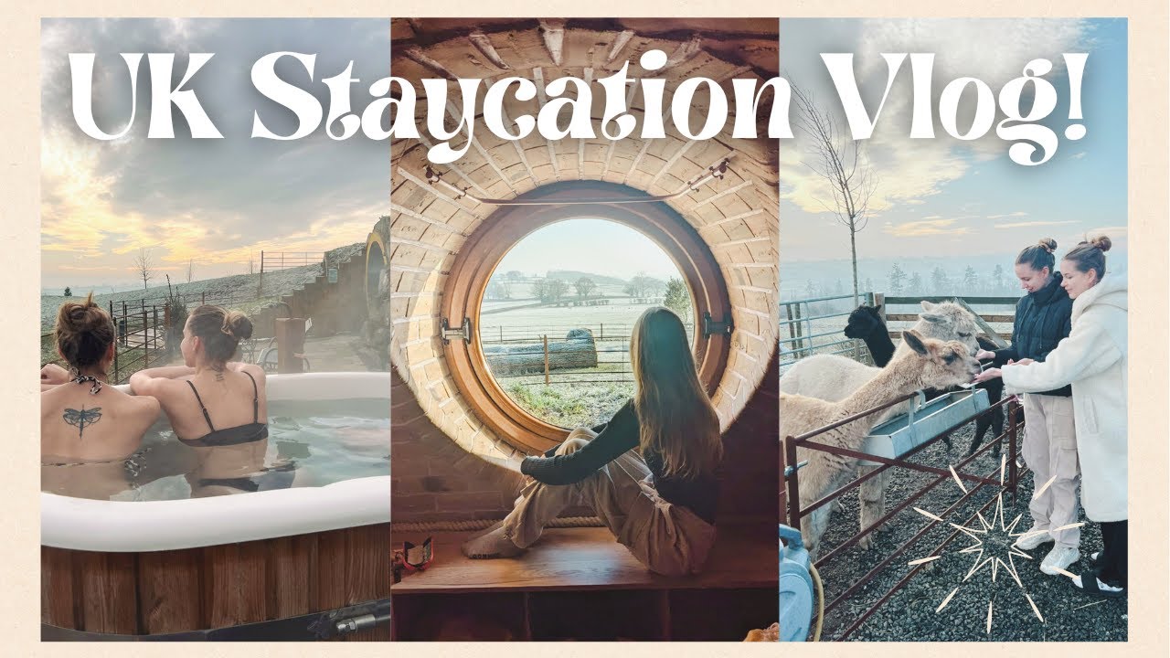 Our Cosy Winter Staycation in A Welsh Hobbit House! TRAVEL VLOG PART 2