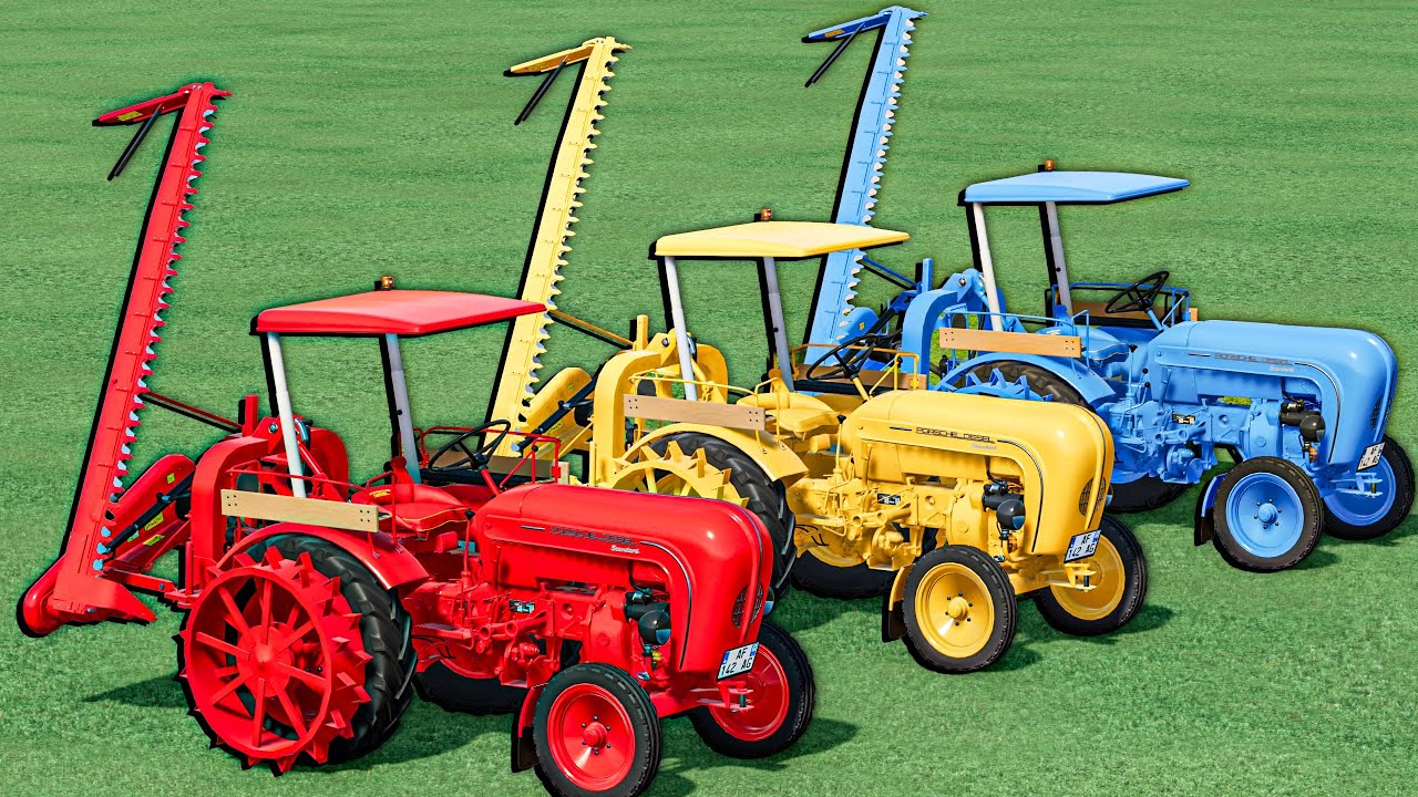 Work With Colors - MULTI JOB WORK - TRACTORS, EXCAVATORS & TRUCKS | Farming Simulator 22
