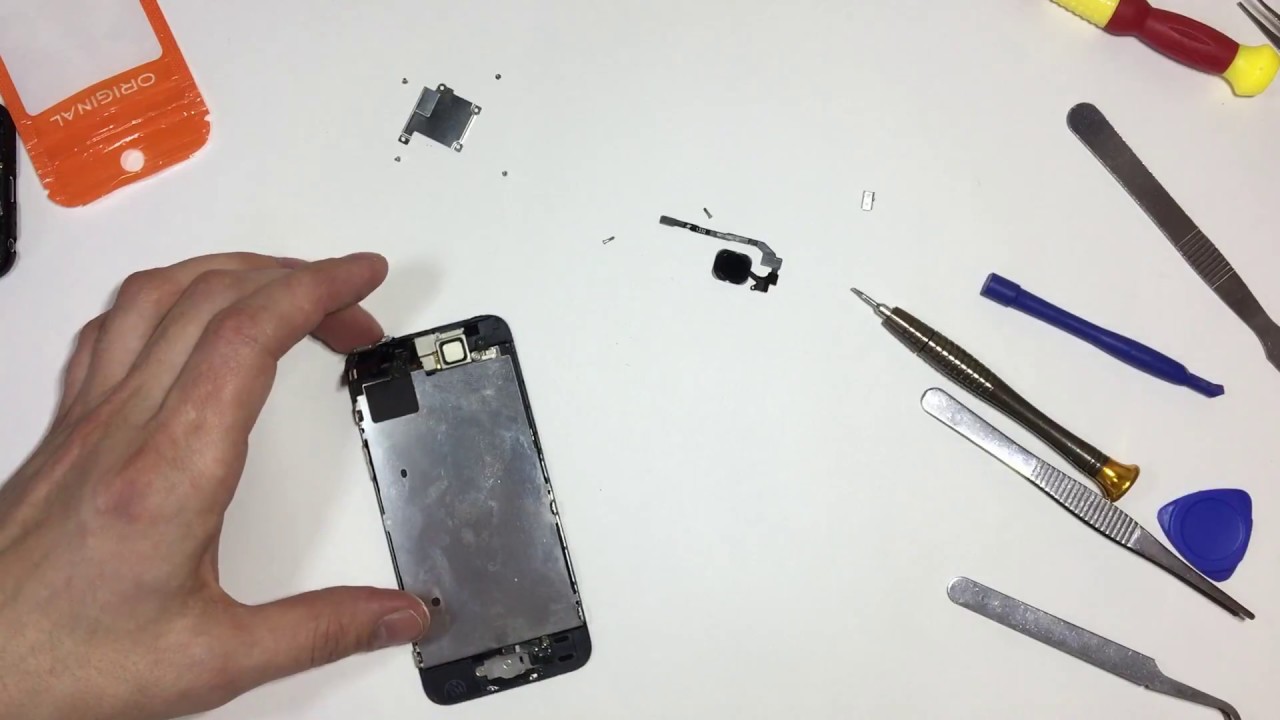 замена кнопки home iPhone 5s