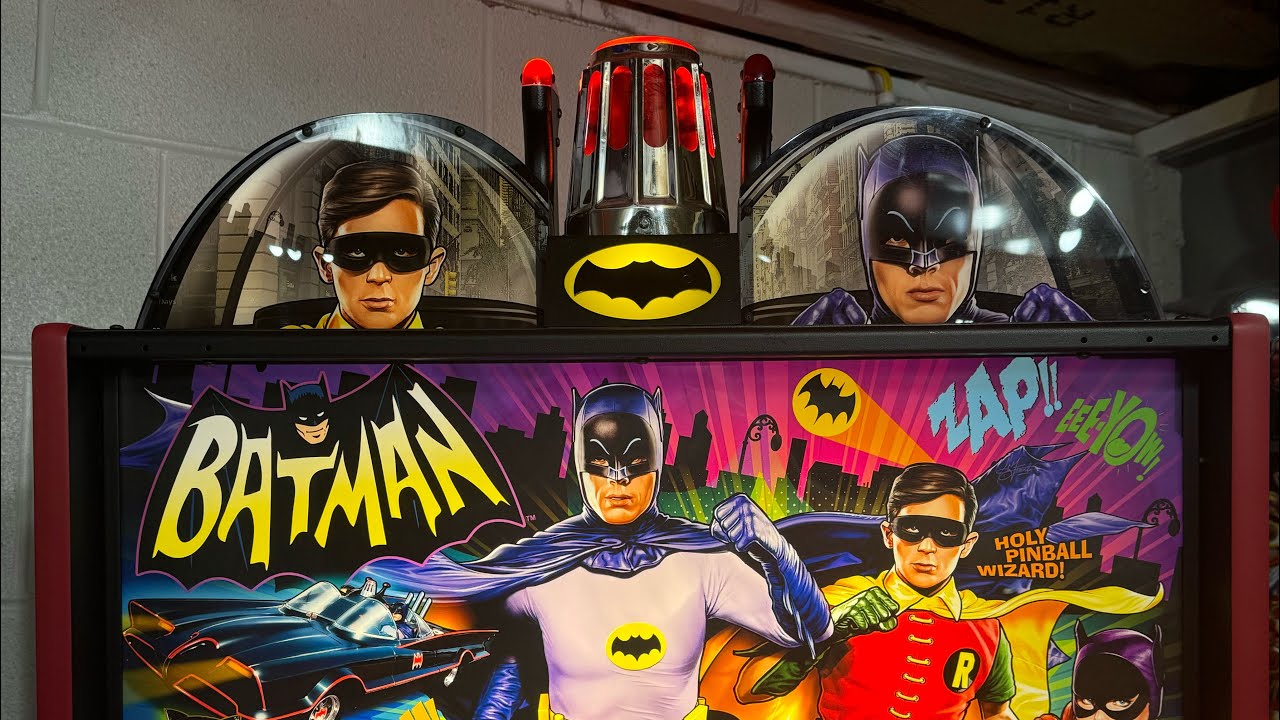 Stern Batman 66 LE Pinball Gameplay