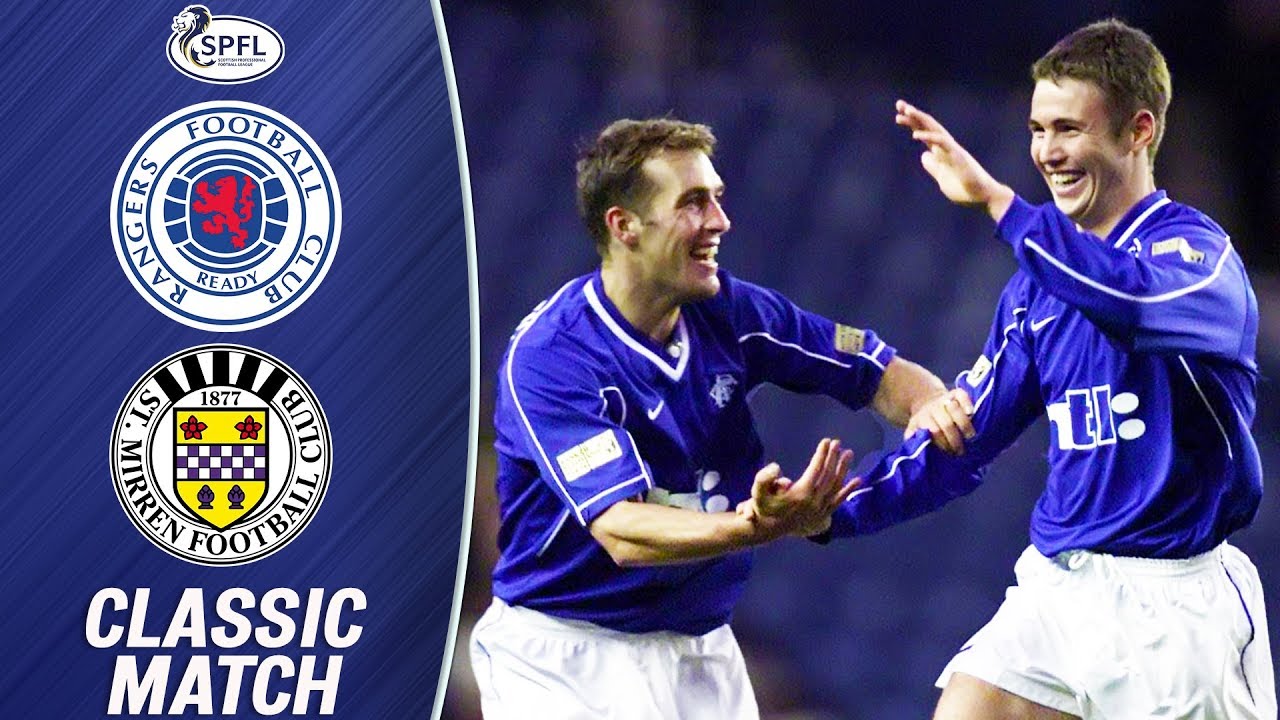 Kenny Miller Scores FIVE in One Match! | Rangers 7-1 St. Mirren (04/11/2000) | SPFL Classics