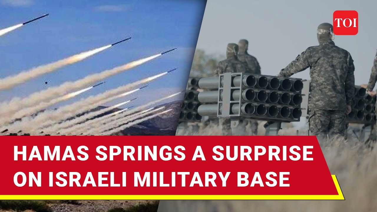 Hamas' Al-Qassam 'Bombards' IDF's Re'im Military Base With Rajum Missiles | Massive Gaza Escalation