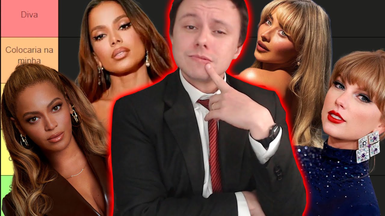 QUAIS SÃO AS MAIORES DIVAS POP? (Tier List)