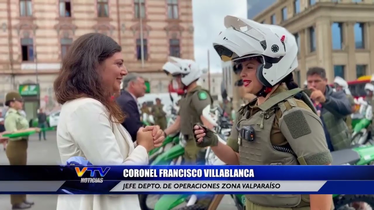 Seis nuevas motocicletas reforzarán el despliegue de Carabineros en Aconcagua