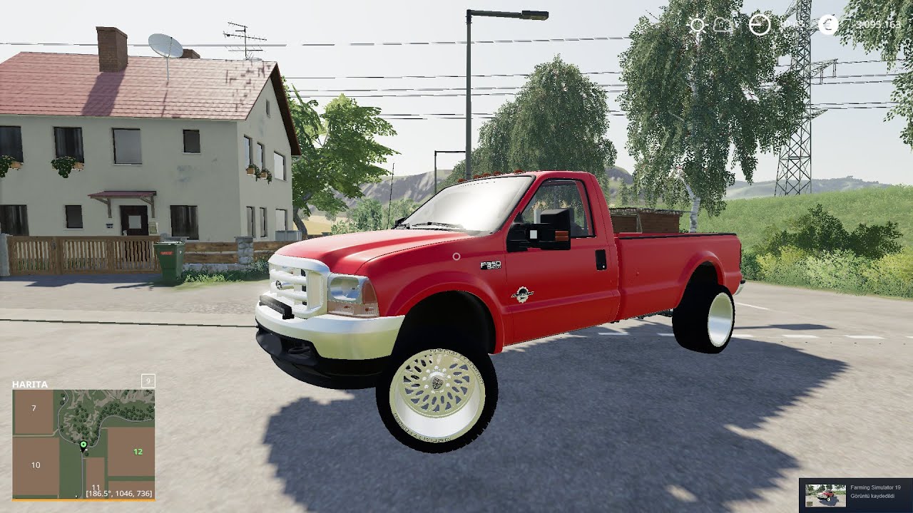 Farming Simulator 2019 Ford F-350 Car - Araba Mod FS19