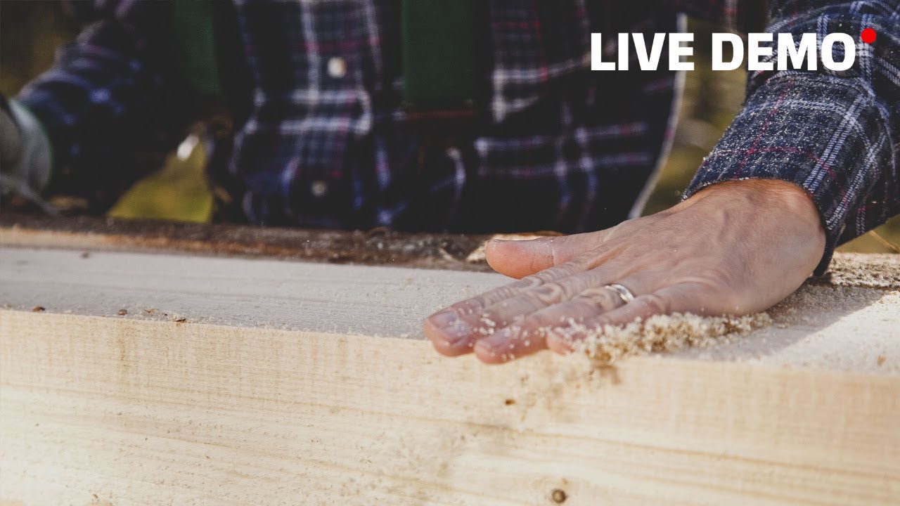 LOGOSOL | Live demo - Världens bästa bandsågverk!
