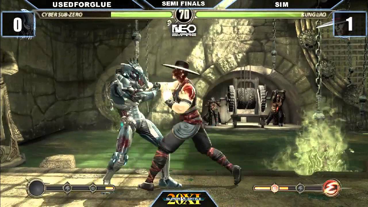 SVB 20XI Mortal Kombat Semi Finals Usedforglue vs Sim