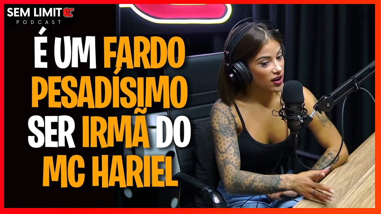 COMO &Eacute; A RELA&Ccedil;&Atilde;O DOS IRM&Atilde;OS MC HARIEL E MARIAH DENARO // Cortes Sem Limite Podcast