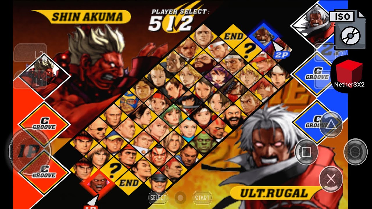 Capcom vs. SNK 2  Ps2 y Dreamcast (Personajes Desbloqueados, Lite) - Disponible Para Android y PC
