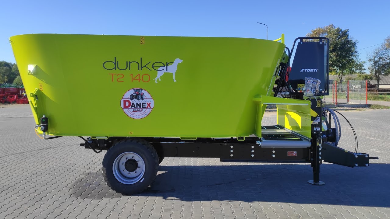 Paszowóz Storti Dunker T2 140 | BM DANEX