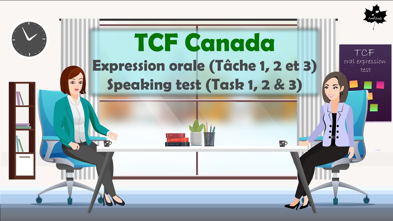 TCF Canada I Speaking test Format I Expression Orale I Practice TCF Speaking test #tcf #tef