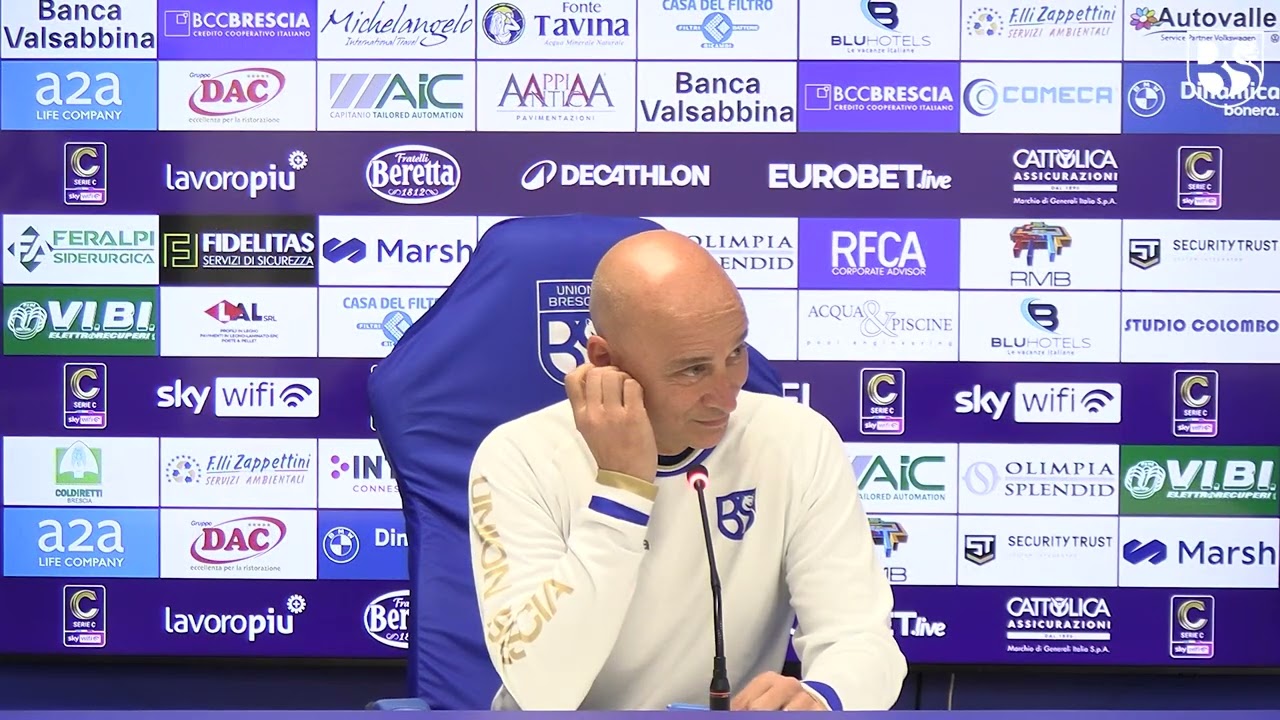 Alcione Milano - Union Brescia, la conferenza prepartita di Corini