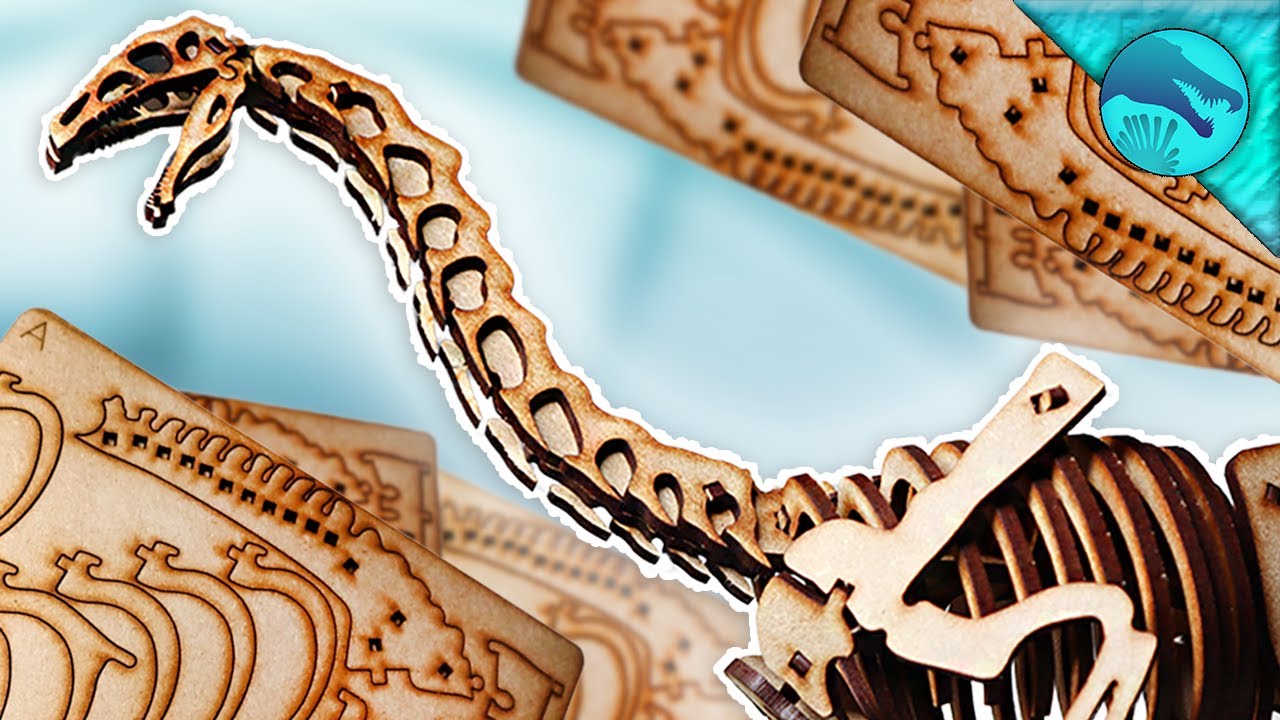 🦴 LET'S BUILD A THERIZINOSAURUS! || WONDER Wooden Model Review