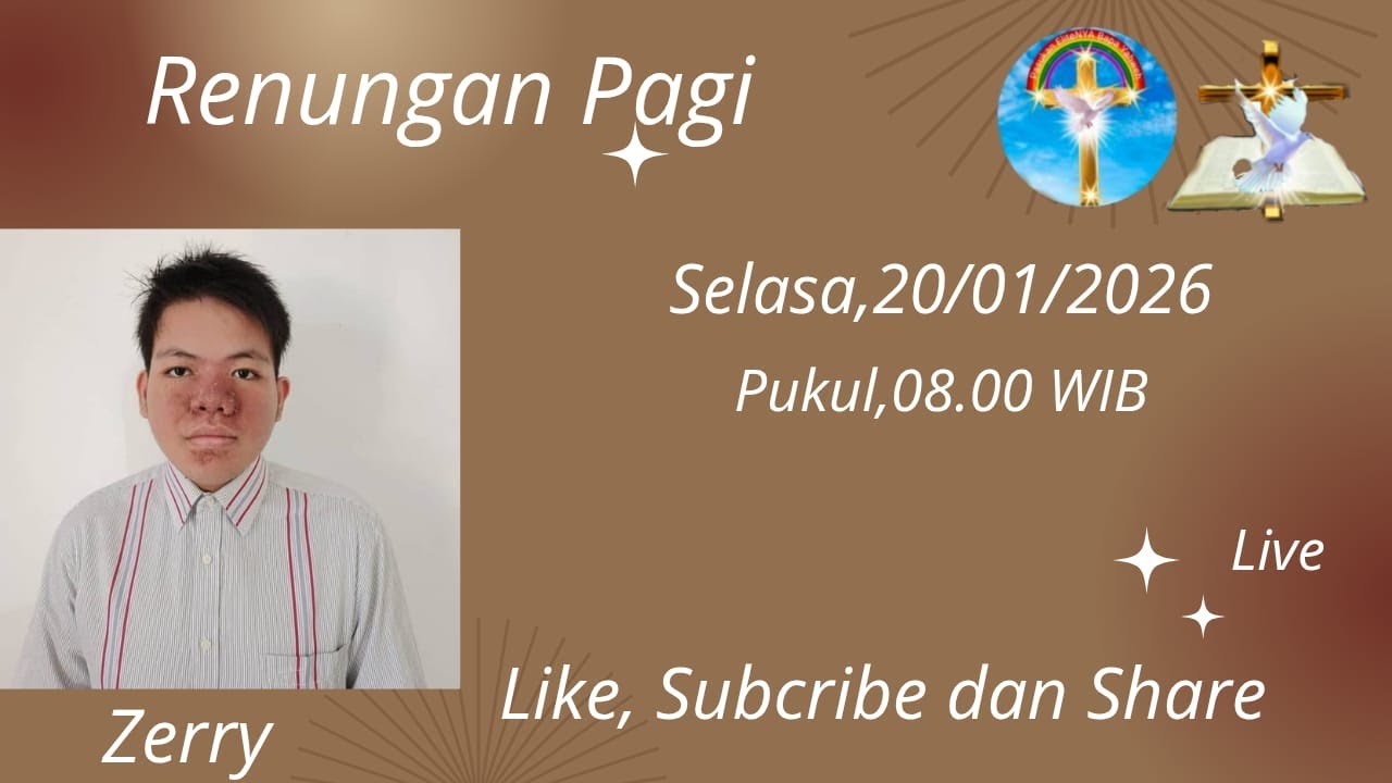 RENUNGAN PAGI, 20/01/2026 DAN RUANG KESAKSIAN