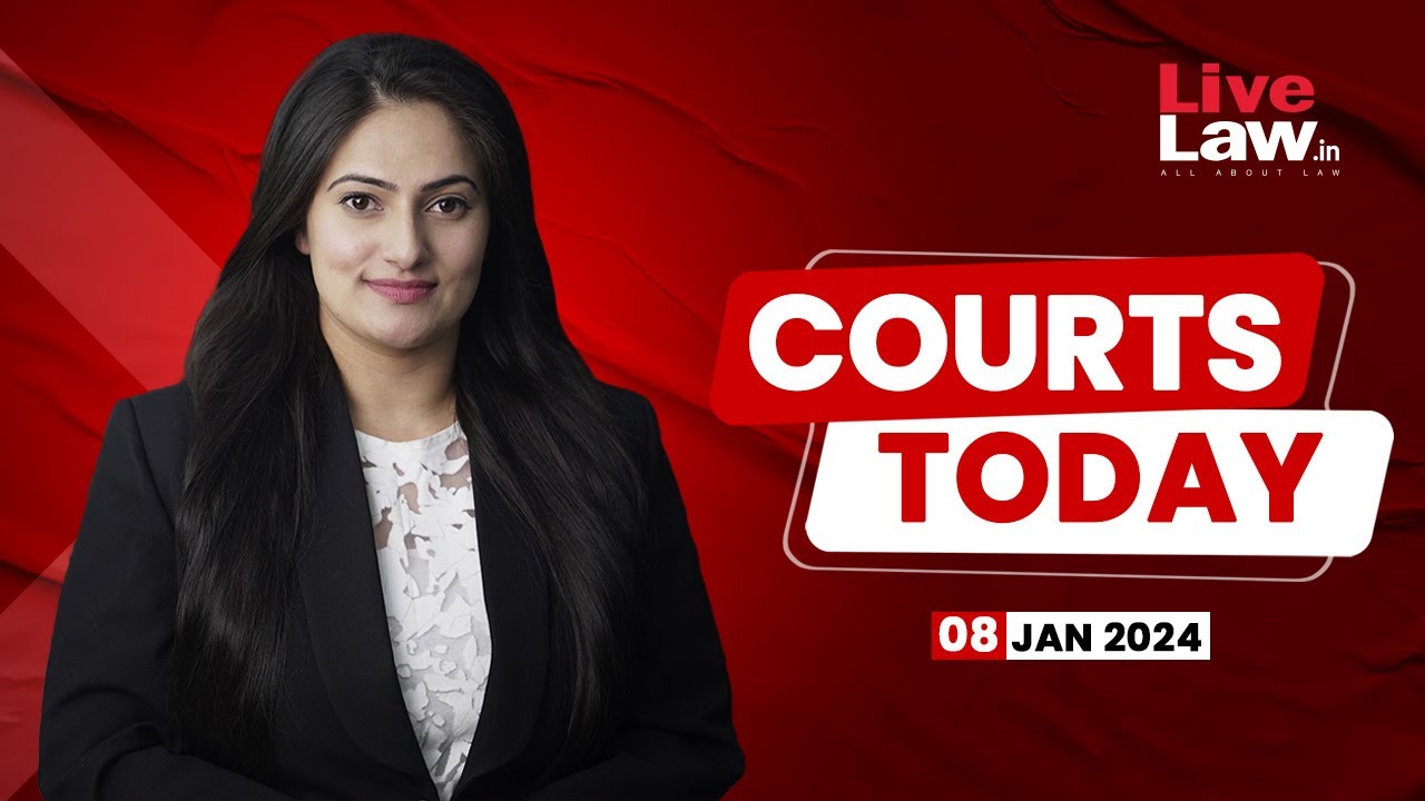 Courts Today 08.01.2024: Bilkis Bano Case|Plea Against Collegium System|Dabholkar Murder|Godrej Case