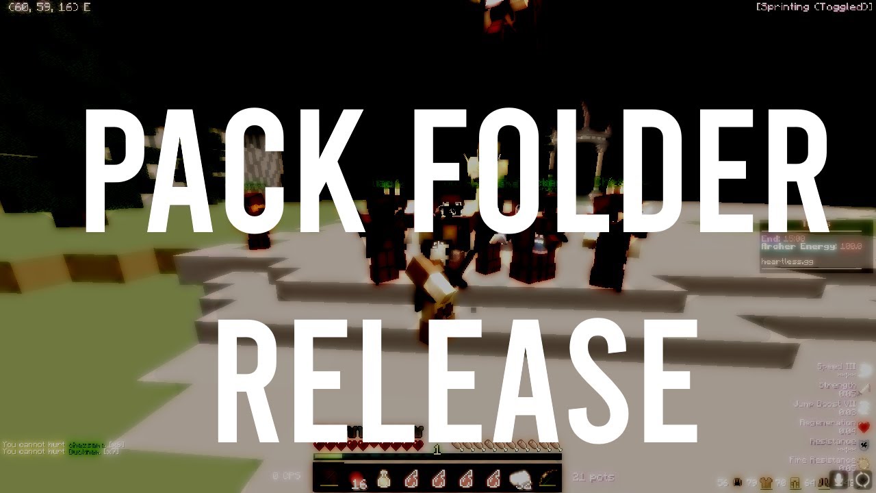 Pack Folder Release + private packs / edits