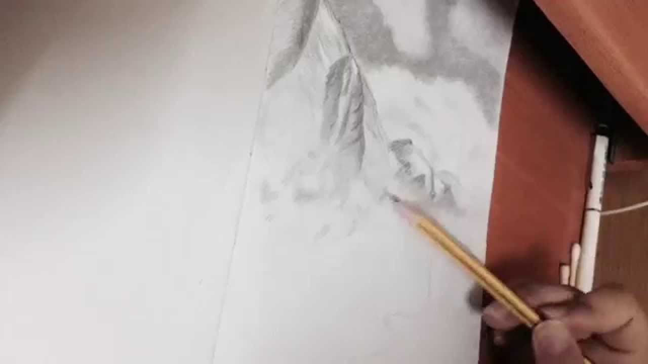 Misty Mountain Speed Drawing | andeulea art |