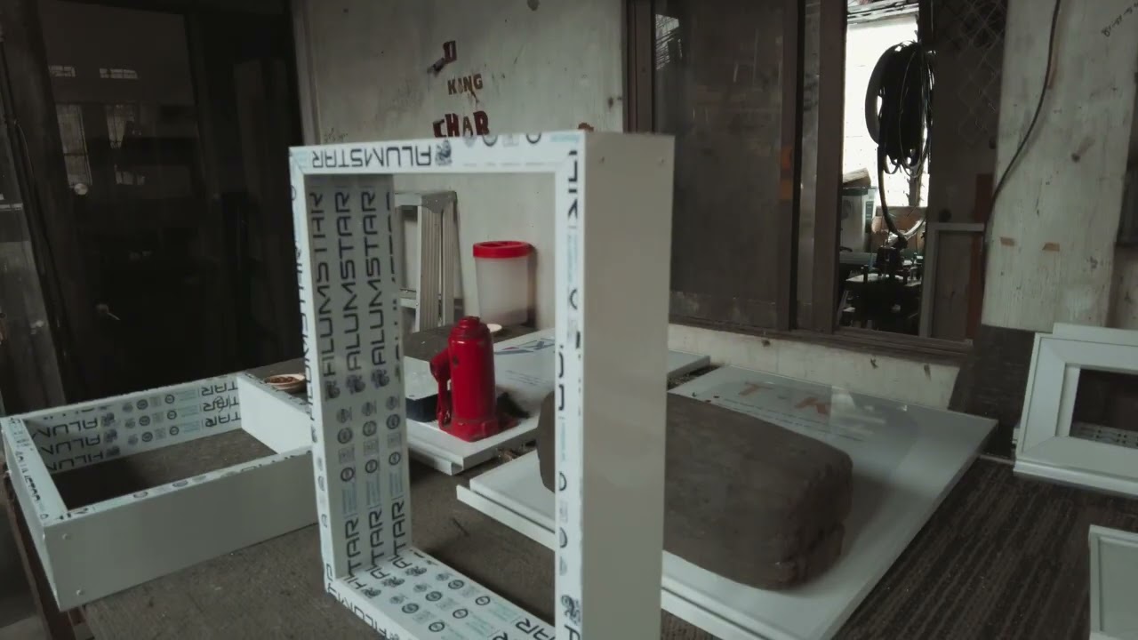 Materyales ng pull out kitchen cabinet