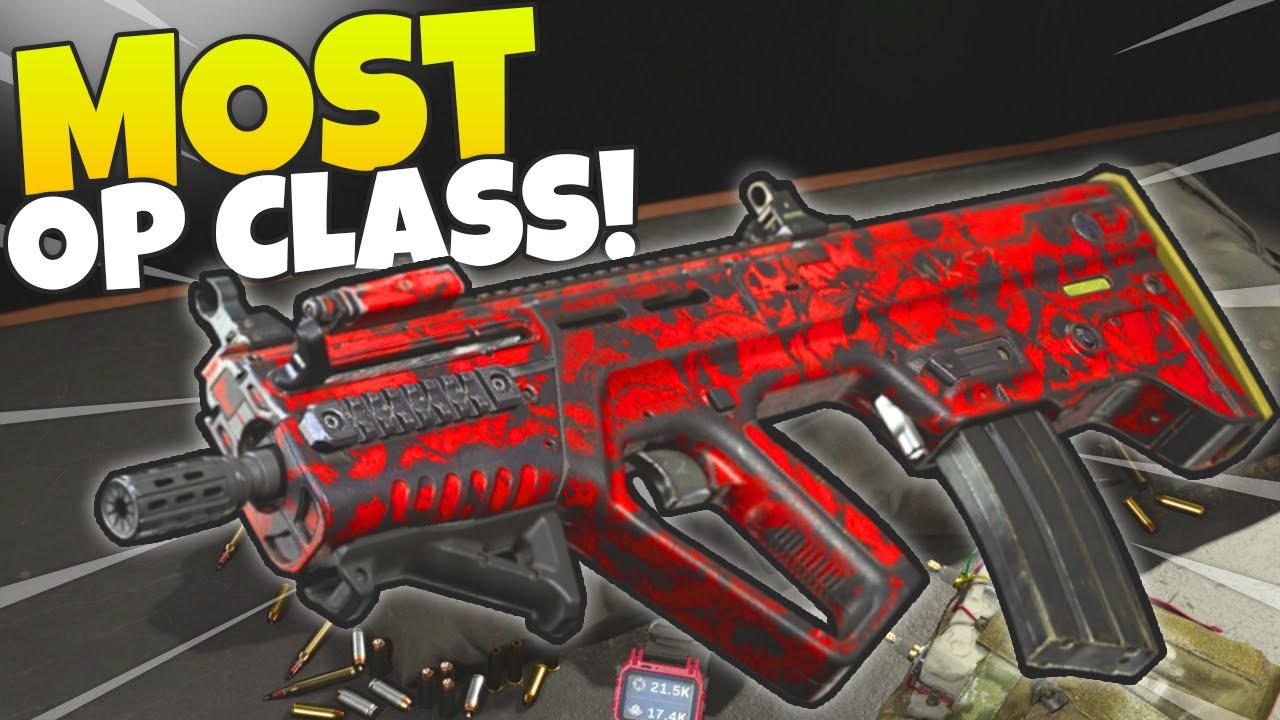 THE MOST OVERPOWERED CLASS in MODERN WARFARE.. (BEST CLASS SETUP) COD Warzone Gameplay