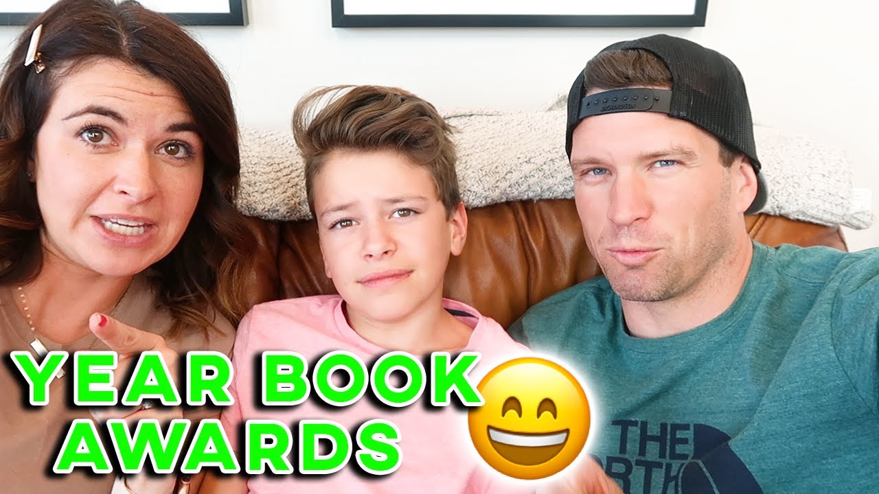 MIDDLE SCHOOL YEAR BOOK AWARDS | OUR TWELVE YEAR OLD SON WON AN AWARD THAT SHOCKED US ALL...SORT OF