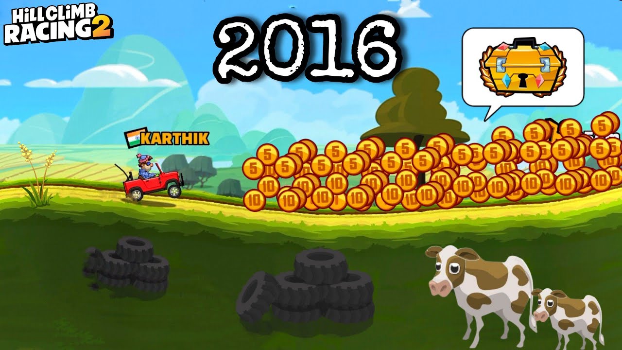 Hill Climb Racing 2: ПЕРВАЯ ВЕРСИЯ ГЕЙМПЛЕЙСА [2016]