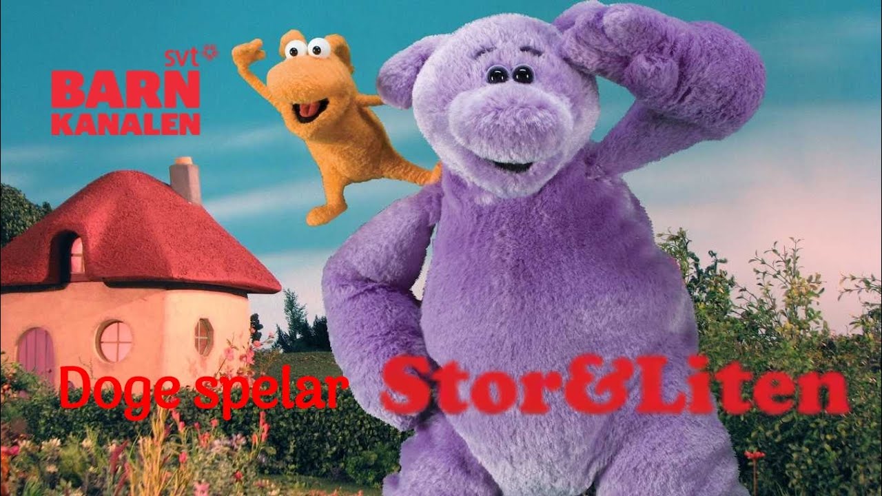 Doge spelar Stor och Liten (SVT Barnkanalen spel)
