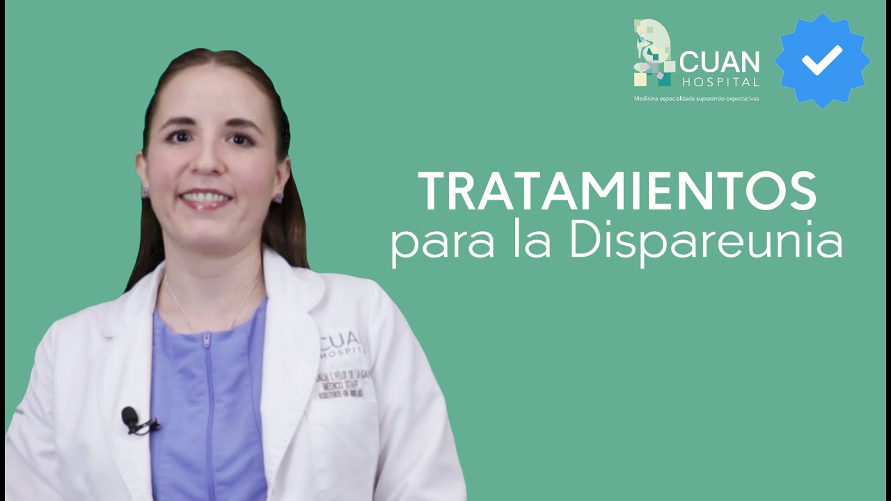 ¿Tratamientos para la dispareunia?