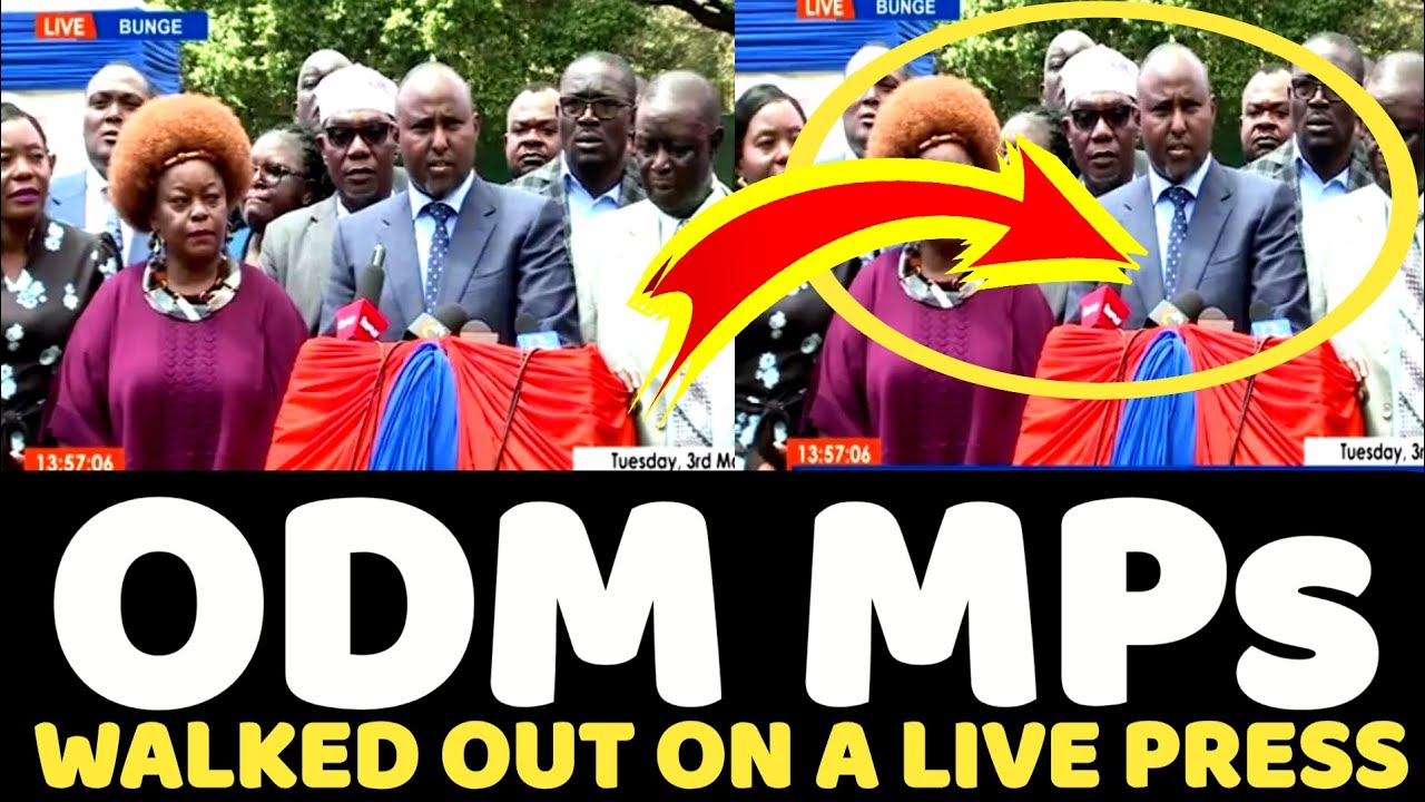 Breaking! Sifuna and Linda Mwananchi MPs Walked Out On OBURU'S Bunge Press Conference - It's Over!