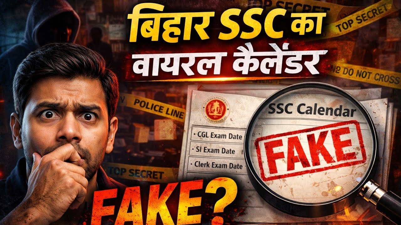 Bihar SSC viral calender fake? Hai ya original 