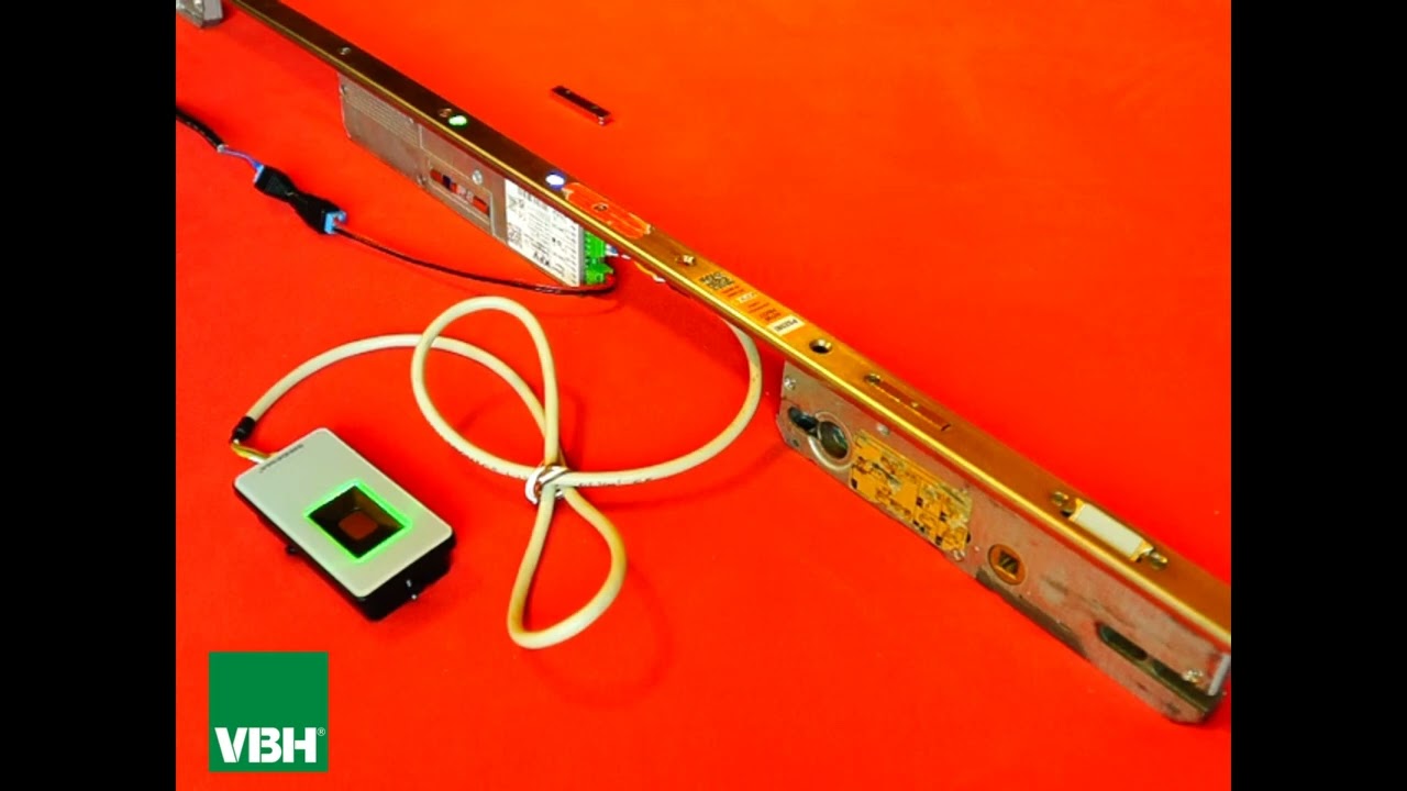 KFV Fingerscanner   1  sp&aacute;rov&aacute;n&iacute; a odzkou&scaron;en&iacute; čtečky a z&aacute;mku
